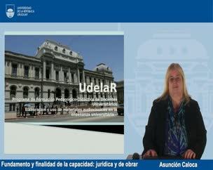 Fundamento y finalidad de la capacidad jurídica y de obrar