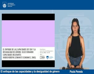 El enfoque de las capacidades y la desigualdad de género - Estudiantes