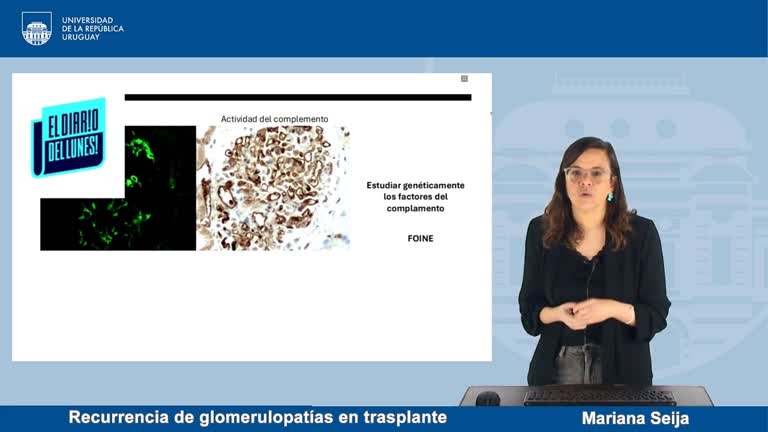 Recurrencia de glomerulopatías en trasplante